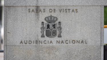 Fachada de la Audiencia Nacional, a 14 de junio de 2022, en Madrid (España).