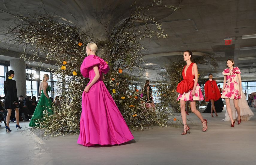 Desfile del diseñador Jason Wu en la Semana de la Moda de Nueva York.&nbsp;
