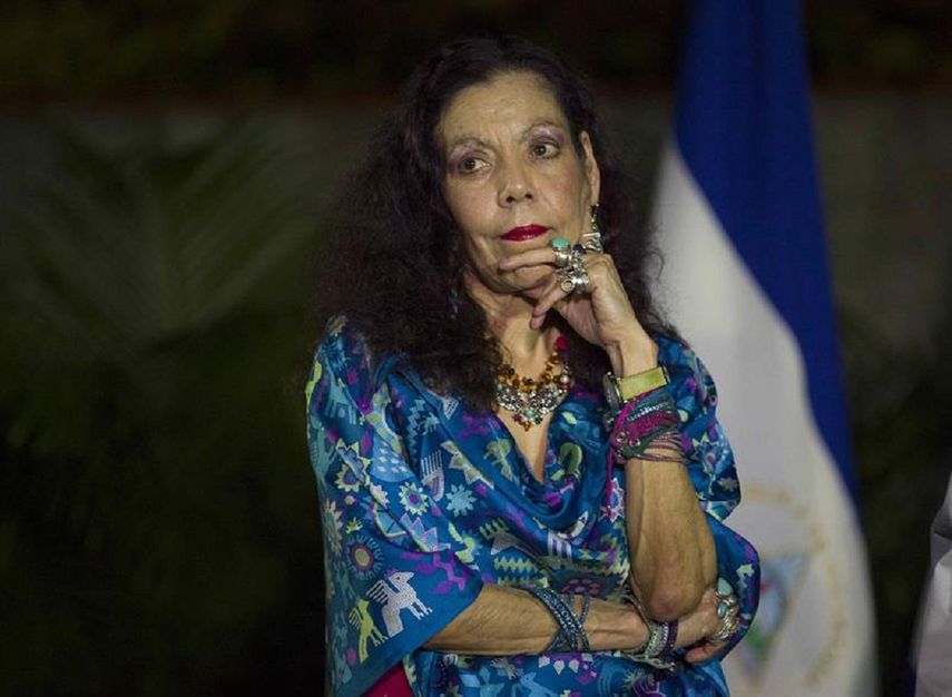 Rosario Murillo, vicepresidenta y esposa de Daniel Ortega