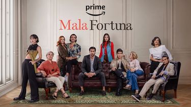 Póster promocional de la nueva serie de Prime Video, Mala fortuna.