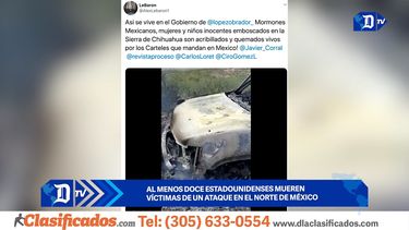 nueve estadounidenses mueren en un ataque en el norte de mexico