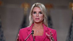La exfiscal general de la Florida, Pam Bondi, fue una de las oradoras en la Convención Nacional Republicana durante la segunda noche el 25 de agosto de 2020.