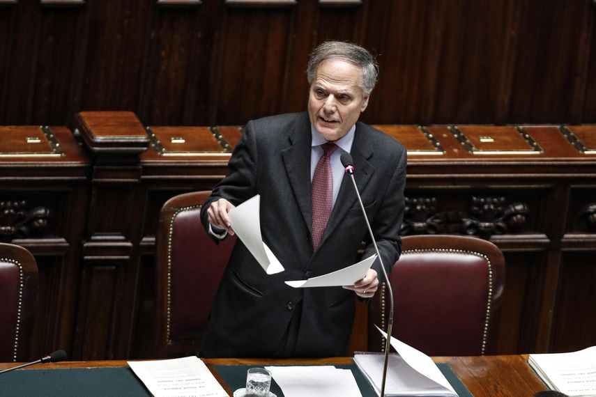 Enzo Moavero Milanesi, ministro de Exteriores de Italia.
