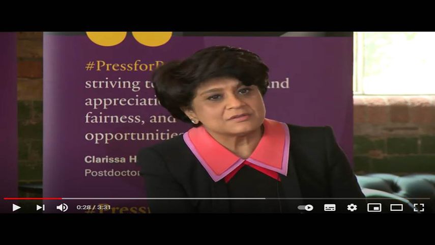 Shriti Vadera, primera mujer y persona no blanca en presidir la Royal Shakespeare Company.