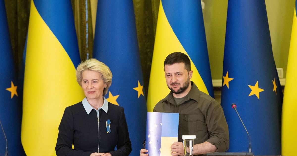 Comisaria europea: Ucrania “no firmará un acuerdo de paz que comprometa su ingreso a la UE”