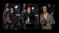 En esta combinación de imágenes: Draco Rosa, Saúl Hernández y Luis Fonsi en la gala de La Musa Awards 2024, celebrada en Miami.