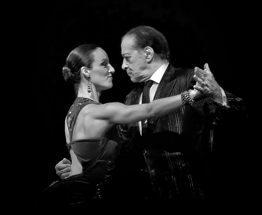 El legendario bailarín y coreógrafo de tango Juan Carlos Cope. Foto: Teatro Auditorium.