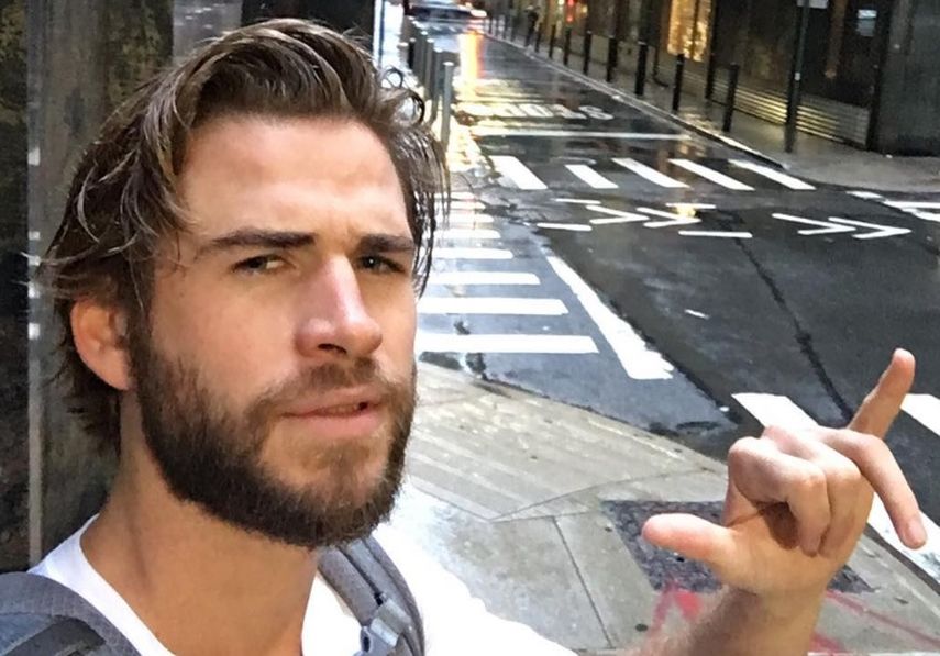 El actor australiano Liam Hemsworth.