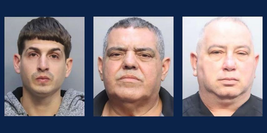 De acuerdo con reportes de autoridades locales, los detenidos fueron identificados como Deibi Miguel Orpesa, de 27 años; Geriolsys Palenzuela, de 49; y Dienil Camejo, de 61.