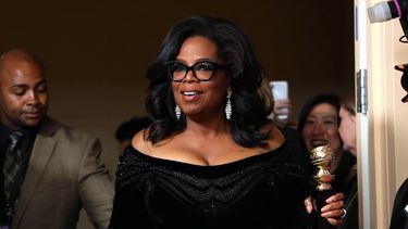 El discurso de Oprah fue aplaudido por varios minutos por una audiencia que se puso de pie.&nbsp;