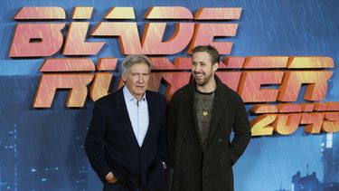 El actor estadounidense&nbsp;Harrison&nbsp;Ford y el canadiense&nbsp;Ryan&nbsp;Gosling.