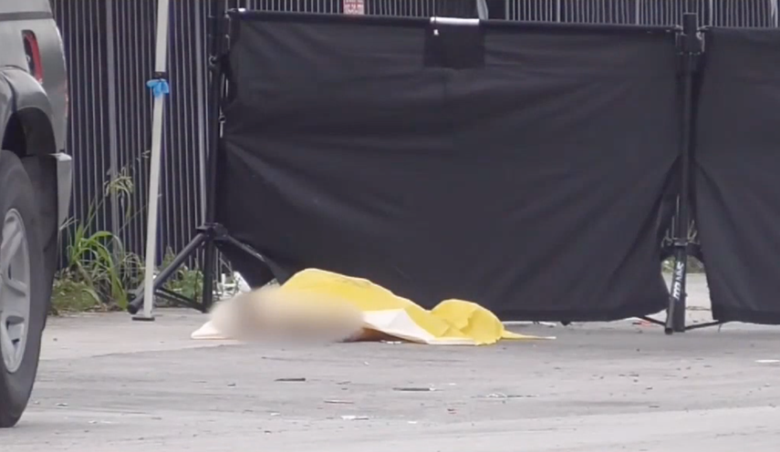 Las autoridades de Miami investigan el hallazgo de un cuerpo en la calle.&nbsp;