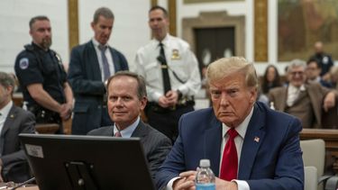 El presidente 45 de Estados Unidos, Donald Trump, participa como obervador en el juicio civil en su contra en Nueva York.