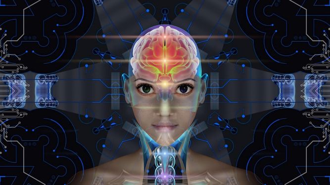 Imagen recreada sobre la inteligencia artificial.