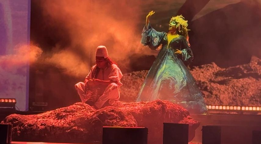 Celebración por los 500 años de la ciudad de Santa Marta, en la costa del Caribe colombiano.&nbsp;