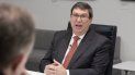 El ministro de Exteriores de Cuba, Bruno Rodríguez Parrilla, durante una entrevista con AP este 1 de octubre, en Nueva York. El ministro de Exteriores de Cuba, Bruno Rodríguez Parrilla, durante una entrevista con AP este 1 de octubre, en Nueva York.