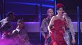 Natalia Jiménez se presenta en el XX Premios Grammy Latinos el jueves 14 de noviembre de 2019, en el MGM Grand Garden Arena de Las Vegas.&nbsp;