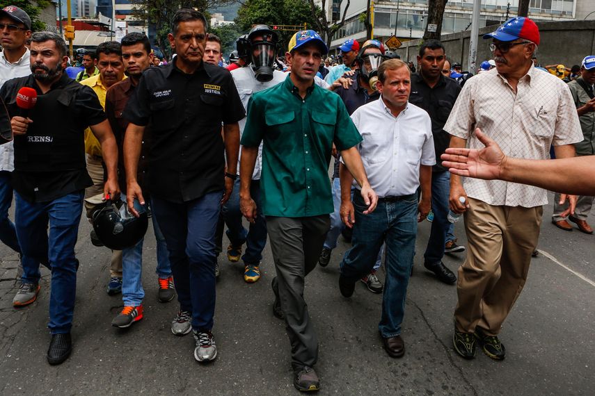 Henrique Capriles, líder opositor venezolano&nbsp;