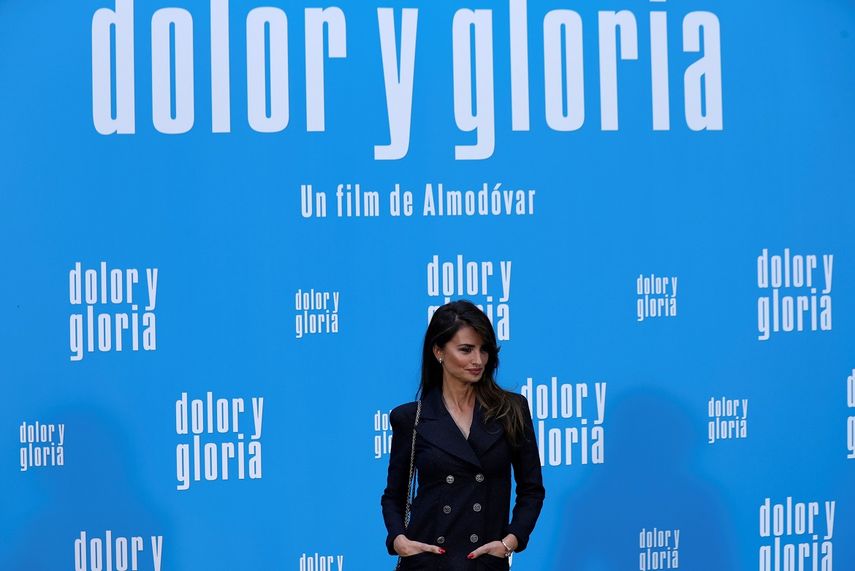 La actriz Penélope Cruz forma parte del reparto principal de la película Dolor y Gloria, de Pedro Almodóvar.