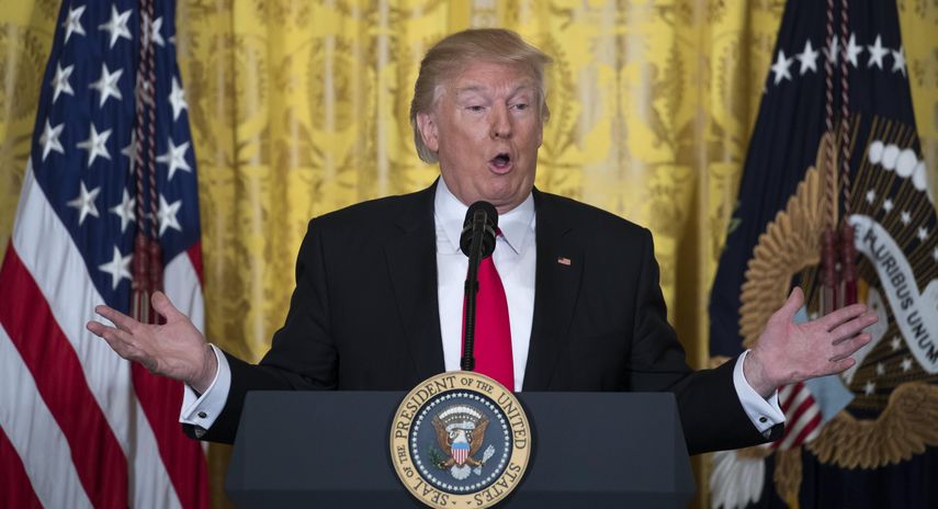 Donald Trump, presidente de Estados Unidos&nbsp;