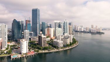 Vista parcial del área metropolitana de Miami-Dade.