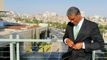 Oscar Elías Biscet, opositor cubano, de visita en Israel.