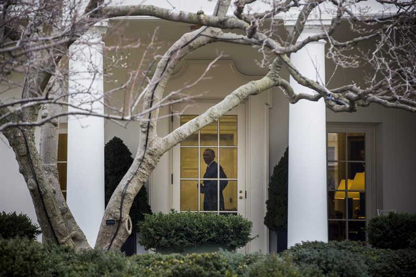 El Presidente de Estados Unidos en la Casa Blanca. (Foto: EFE)