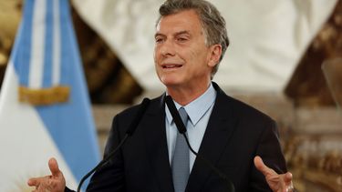 El presidente de Argentina, Mauricio Macri.