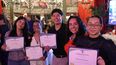 En el evento, realizado en Calle Dragones en el corazón de la Pequeña Habana, fueron reconocidos 12 nuevos beneficiarios