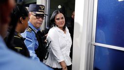 La exprimera dama hondureña Rosa Elena Bonilla de Lobo.  