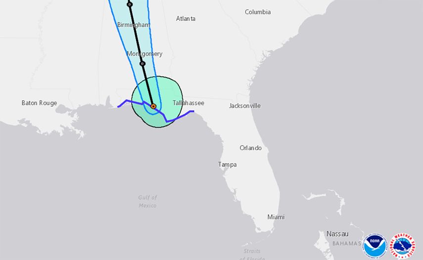 Alberto&nbsp;tocó tierra cerca de Laguna Beach, a unas15 millas al oeste de Panama City.
