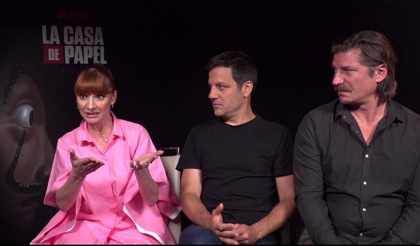 Quería alejarme de Zulema (su personaje en la serie Vis a Vis) y eso está siendo una obsesión terrible porque parece que estoy compitiendo conmigo misma... estoy paranoica perdida, confiesa Nimri.&nbsp;