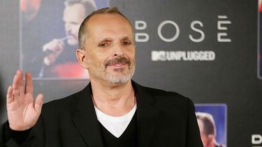 El cantante Miguel Bosé.