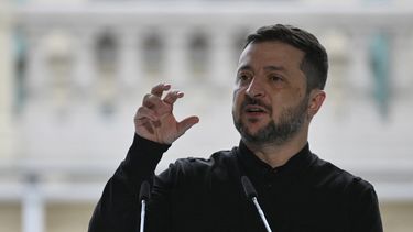 El&nbsp; presidente ucraniano, Volodymyr Zelensky.