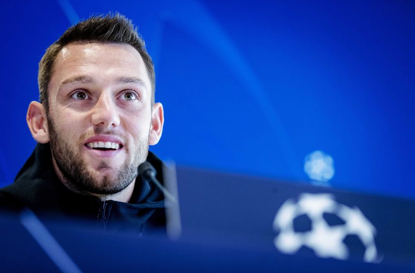 &nbsp;El futbolista holandés Stefan&nbsp;de&nbsp;Vrij es figura del Inter de Milán.