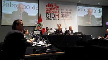 El 163 período de sesiones de la CIDH se celebra en Lima, Perú, hasta el 7 de julio.