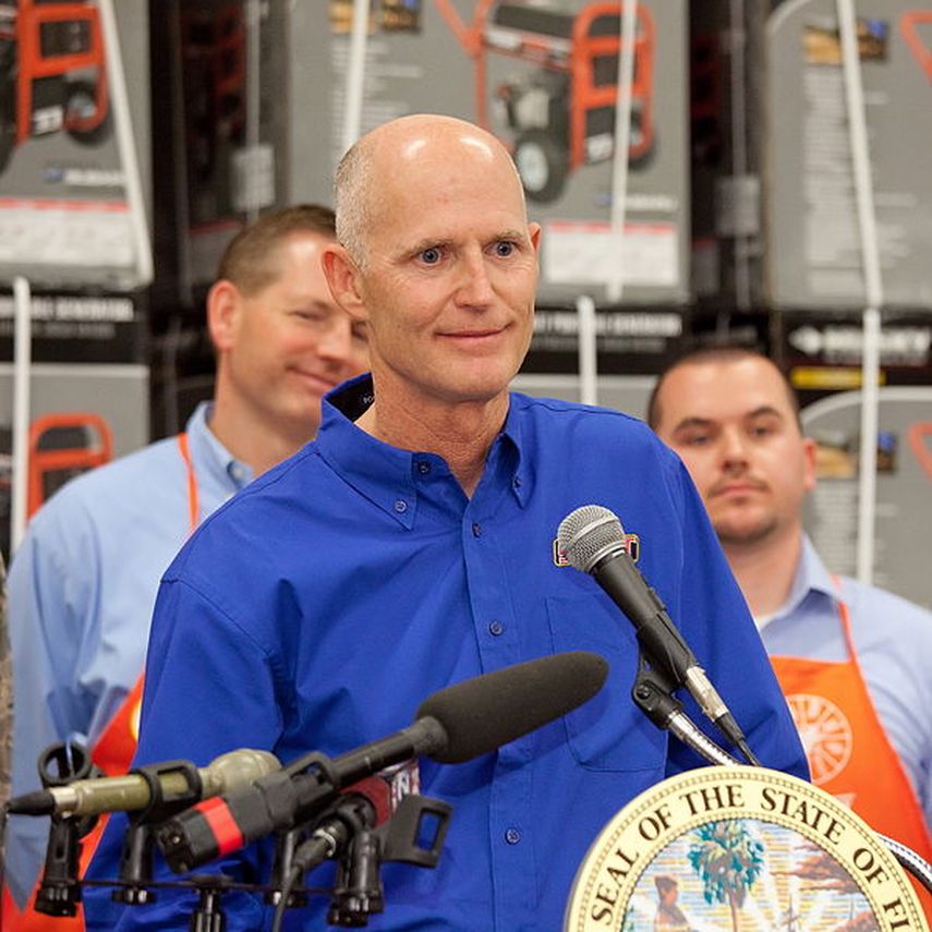 Rick Scott. Gobernador de Florida, (Foto Wikimedia)