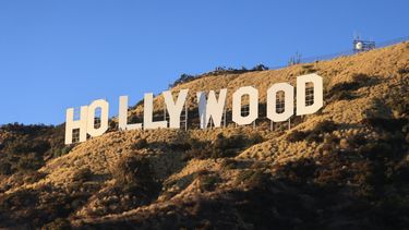 El icónico cartel de Hollywood.