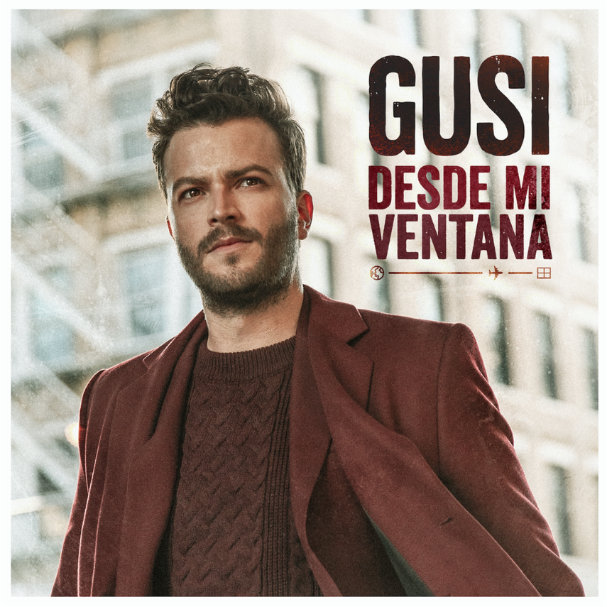 Portada del nuevo álbum del artista colombiano Gusi.