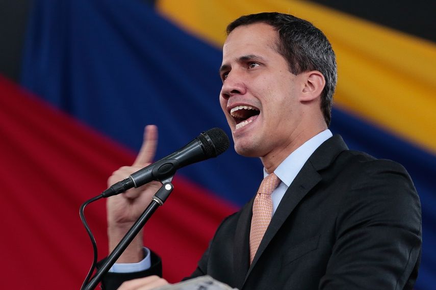El presidente encargado de Venezuela, Juan Guaidó.