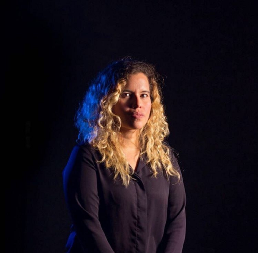 La escritora de cine Karin Valecillos.