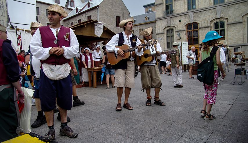 Les Fêtes de la Nouvelle-France, Quebec, Canada.