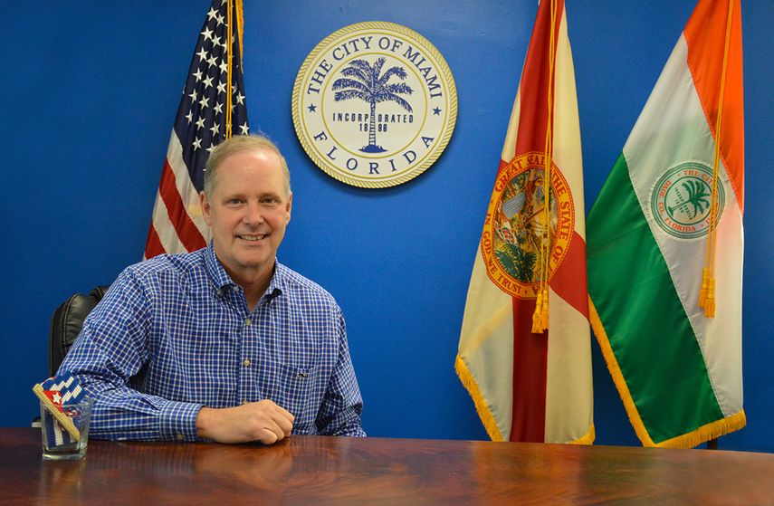 Wilton Simpson, senador y presidente del Senado estatal de Florida (2020-2022).