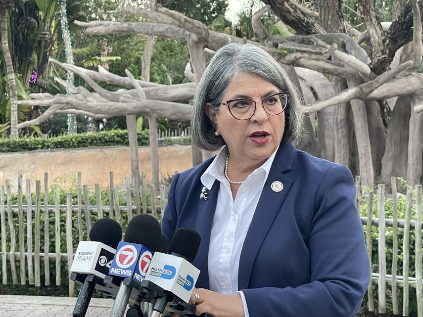La alcaldesa de Miami-Dade Daniella Levine Cava 