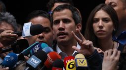 Juan Guaidó, presidente encargado de Venezuela.