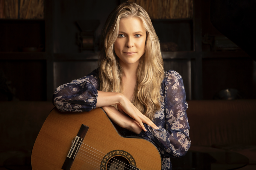 La cantautora colombo-irlandesa Katie James.