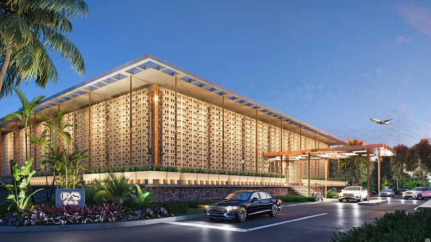 Así será la fachada de la terminal de lujo PS Miami. Así será la fachada de la terminal de lujo PS Miami.