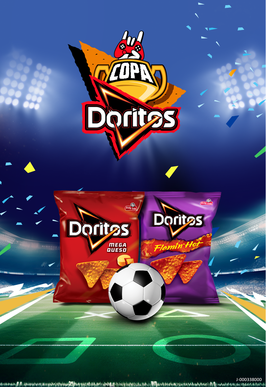La marca Doritos lanza la Copa Doritos, un torneo de fútbol de consola para gamers.
