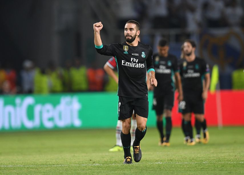 Carvajal&nbsp;es titular indiscutible en el equipo de Zinedine Zidane.&nbsp;