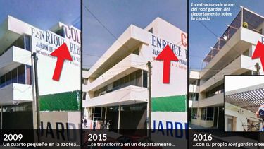 Todo eso va sumando peso. Es más que evidente que la estructura no estaba preparada para aumentar un nivel más.